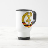 Emblem der DDR - Nationaal Embleem van de DDR Reisbeker (Voorkant rechts)
