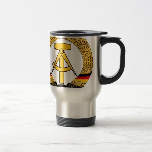 Emblem der DDR - Nationaal Embleem van de DDR Reisbeker (Rechts)