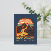 Emblem in het Nationaal Park Hawaii Volcanoes Briefkaart (Staand voorkant)