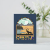 Emblem in het Nationaal Park Kobuk Briefkaart (Staand voorkant)