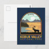 Emblem in het Nationaal Park Kobuk Briefkaart (Voorkant / Achterkant)