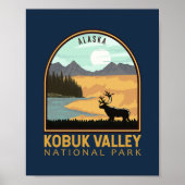  Emblem in het Nationaal Park Kobuk Poster (Voorkant)