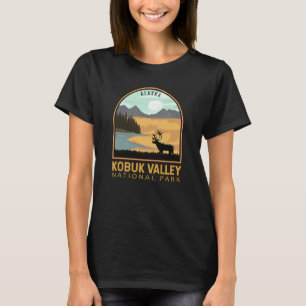 Emblem in het Nationaal Park Kobuk T-shirt