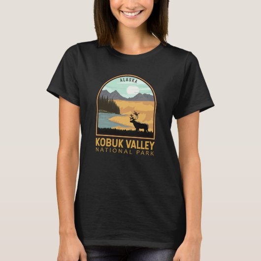  Emblem in het Nationaal Park Kobuk T-shirt (Voorkant)
