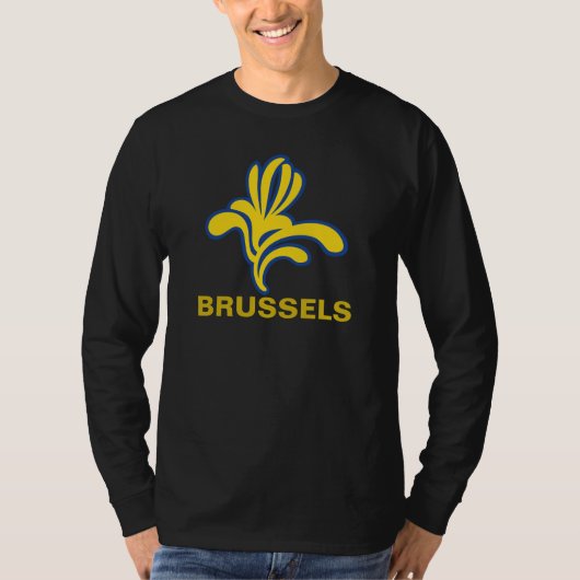 Emblem Iris Brussel Brussel België T-shirt (Voorkant)