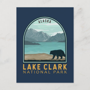Emblem Lake Clark National Park Briefkaart