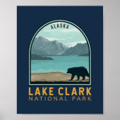  Emblem Lake Clark National Park Poster (Voorkant)
