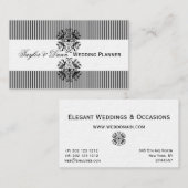  Emblem Motif Memorable Event Planner Visitekaartje (Voorkant / Achterkant)