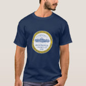 Emblem of Boston, Massachusetts T-shirt (Voorkant)