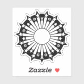 Emblem of Iran (1980) Sticker (Vel)