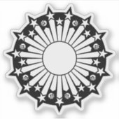 Emblem of Iran (1980) Sticker (Voorkant)