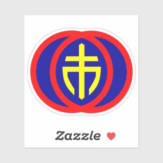 Emblem of Kunming, PR of China (1922–1949) Sticker (Vel)