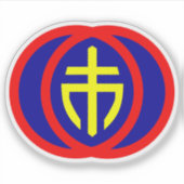 Emblem of Kunming, PR of China (1922–1949) Sticker (Voorkant)