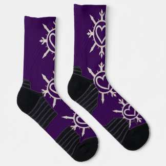 "Emblem of Love" Crew Socks Sokken
