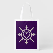 "Emblem of Love" Reusable Grocery Bag
