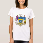 Emblem of Philadelphia, Pennsylvania T-Shirt (Voorkant)