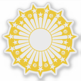 Emblem of the Islamic Republic of Iran (1980) Sticker