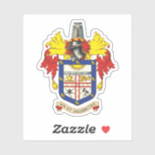Emblem of the town of Bexhill-on-Sea, England Sticker (Vel)