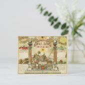 Emblematische Grafiek en Masonische Geschiedenis v Briefkaart (Staand voorkant)