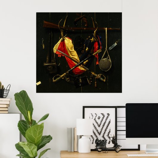 Emblemen van de Burgeroorlog Alexander Pope 1888 Poster (Thuiskantoor)