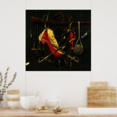 Emblemen van de Burgeroorlog Alexander Pope 1888 Poster (Keuken)