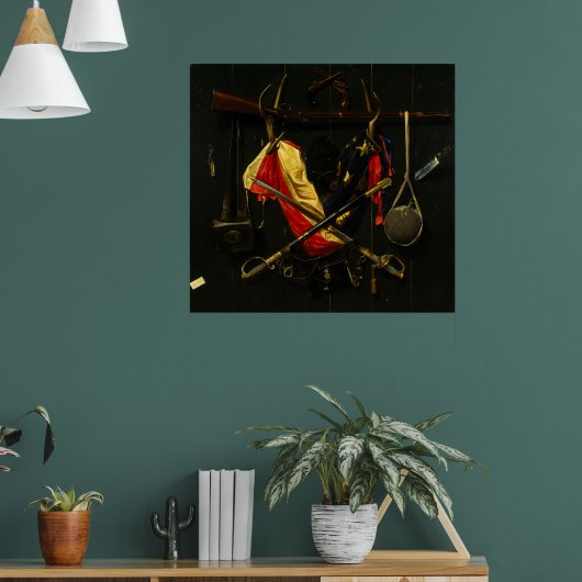 Emblemen van de Burgeroorlog Alexander Pope 1888 Poster (Woonkamer 1)