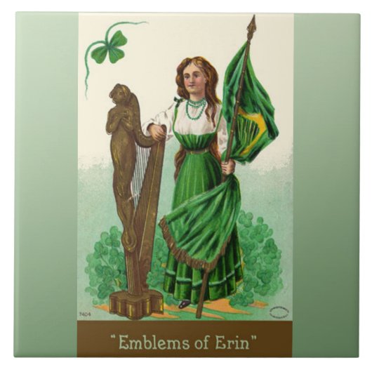 Emblemen van Erin Tegeltje (Voorkant)