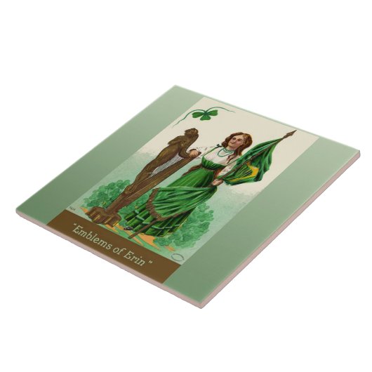 Emblemen van Erin Tegeltje (Zijkant)