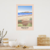 Embleton Bay Northumberland Reisposter Poster (Keuken)