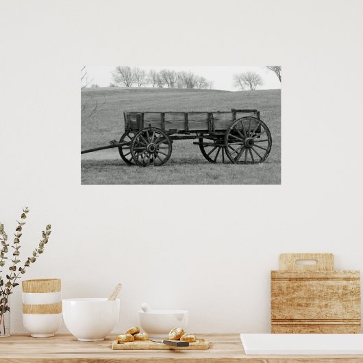 Emboardwagen Poster (Keuken)