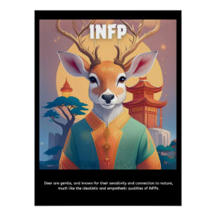 Embody uw innerlijke hert: INFP Poster