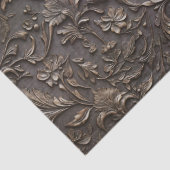 Embossed gemengd blad patroon Decoupage Tissuepapier (Detail)