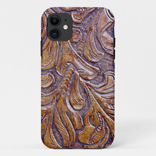 EMBOSSED MARK LEARMAN DESIGN Case-Mate iPhone CASE (Achterkant)