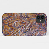 EMBOSSED MARK LEARMAN DESIGN Case-Mate iPhone CASE (Achterkant (horizontaal))