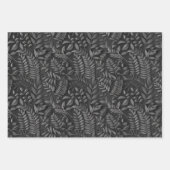 Embossed Shades of Black Inpakpapier Vel (Voorkant 2)