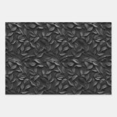 Embossed Shades of Black Inpakpapier Vel (Voorkant)