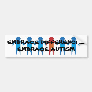 EMBRACE AUTISM BUMPERSTICKER