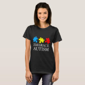 Embrace Autism T-shirt (Voorkant volledig)