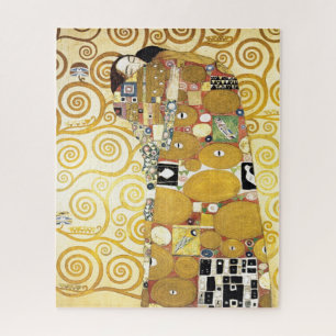 Embrace by Gustav Klimt Painting Pattern Artwork Legpuzzel