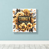 Embrace Canvas Afdruk (Insitu (Houten vloer))