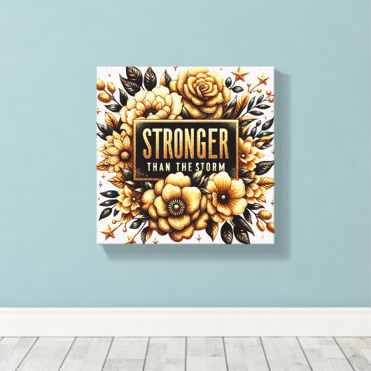 Embrace Canvas Afdruk (Insitu (Houten vloer))