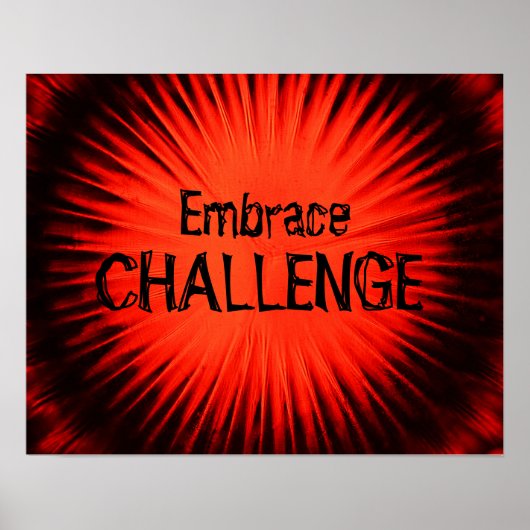 Embrace Challenge Poster (Voorkant)
