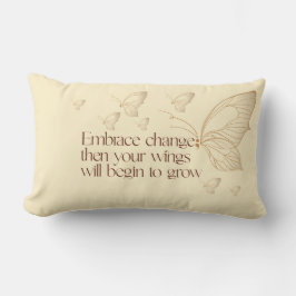 Embrace Change Lumbar Pillow Kussen