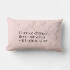 Embrace Change Lumbar Pillow Kussen