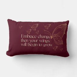 Embrace Change Lumbar Pillow Kussen