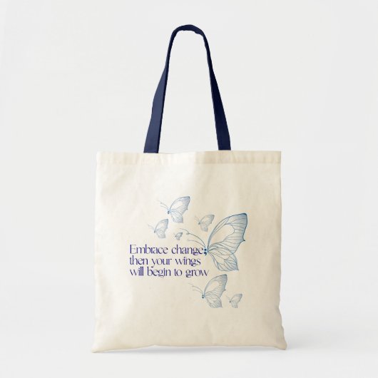 Embrace Change  Tote Bag (Voorkant)