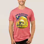 Embrace Cosmic Wonder - Superunknown Sunset Tri-Blend Shirt (Voorkant)