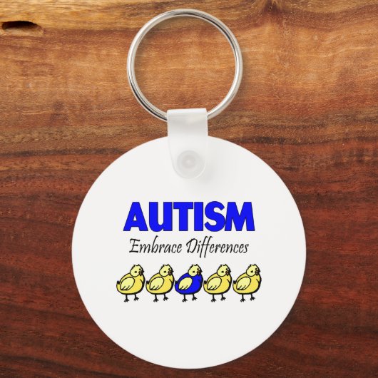 Embrace Differences Sleutelhanger (Voorkant)