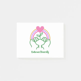 Embrace Diversity Post-it® Notes