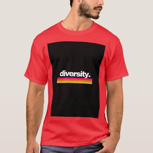 Embrace Diversity T-shirt (Voorkant)